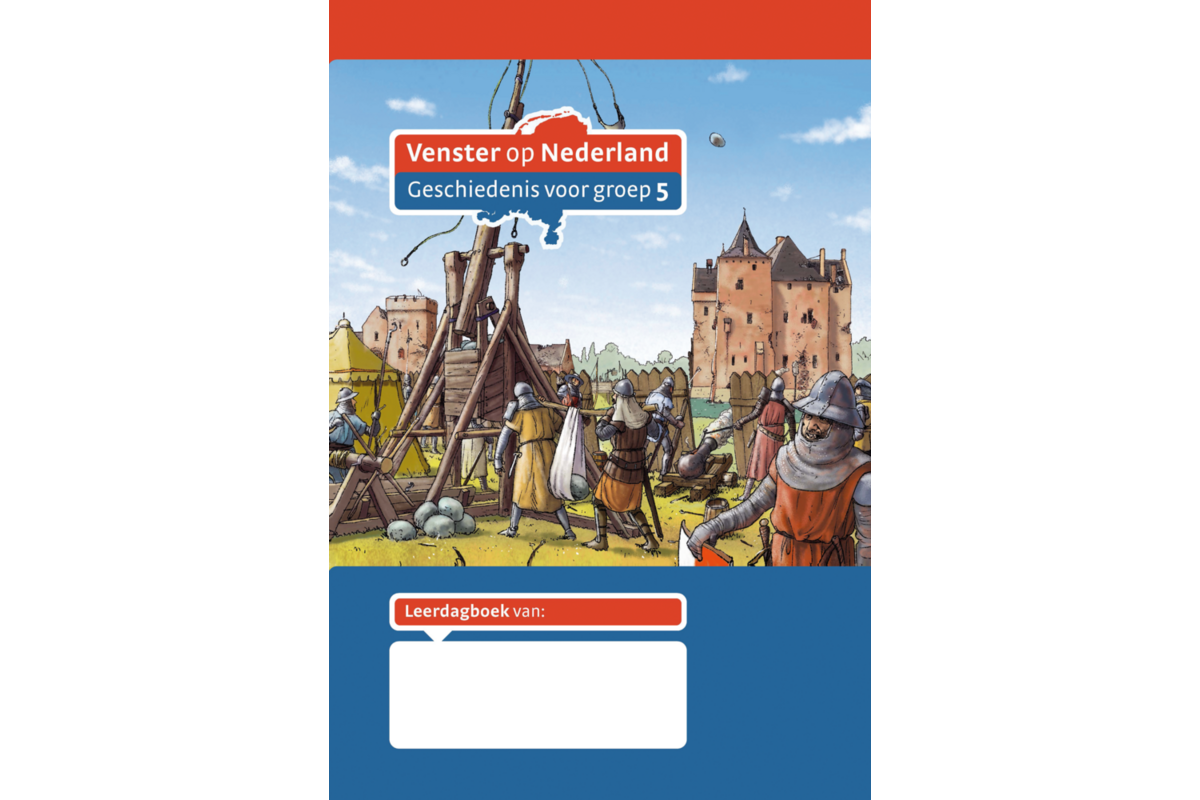 Venster op Nederland groep 5 leerdagboek (5 stuks)