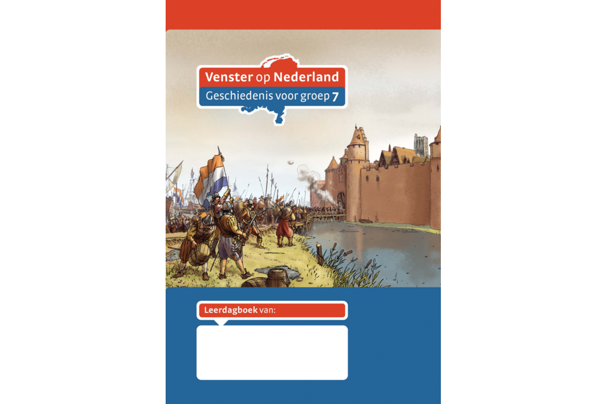 Venster op Nederland groep 7 leerdagboek (5 stuks)
