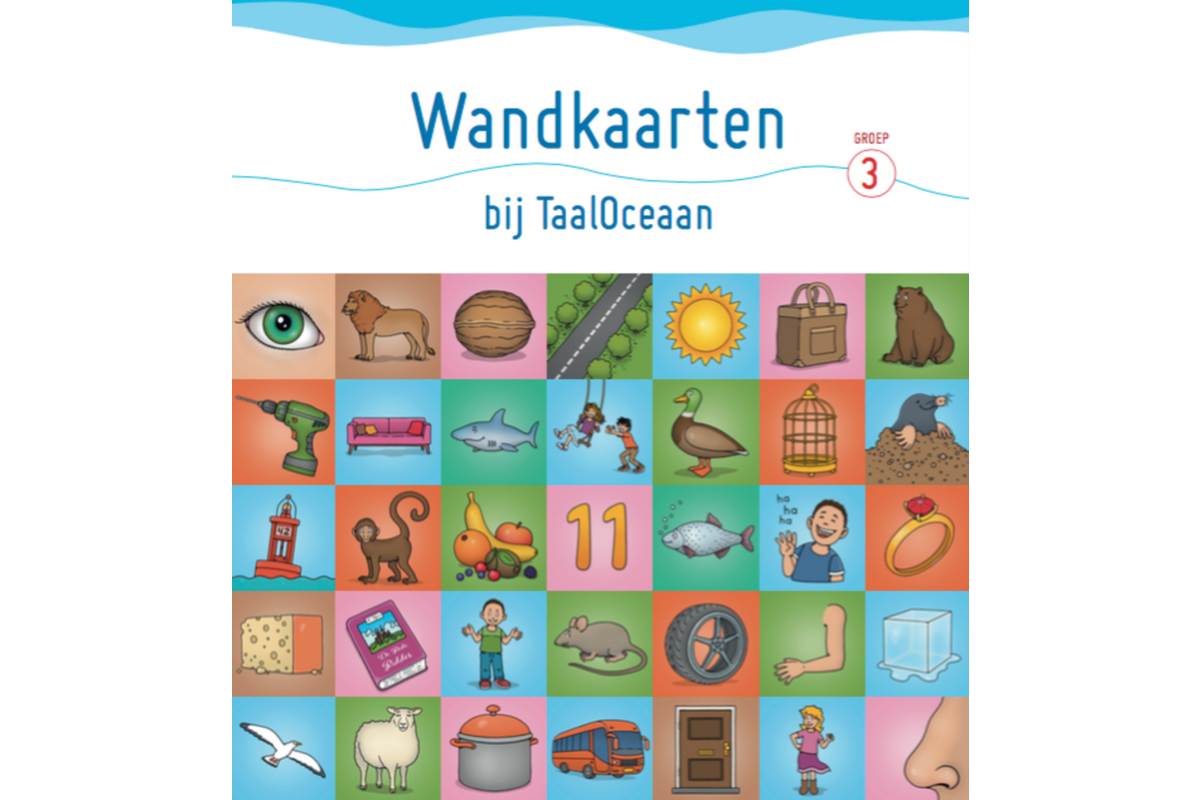 TaalOceaan set wandkaarten
