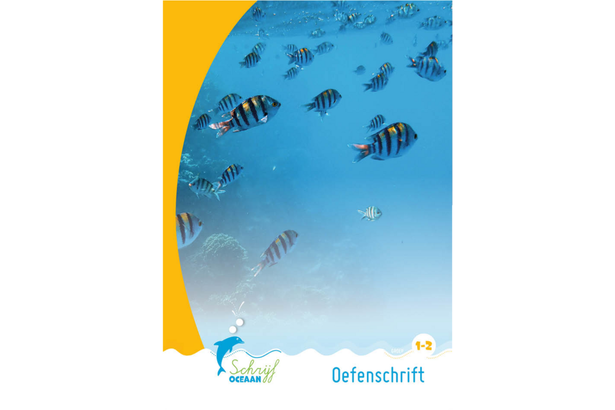 SchrijfOceaan groep 1/2 Oefenschrift niveau 2 (5 stuks)