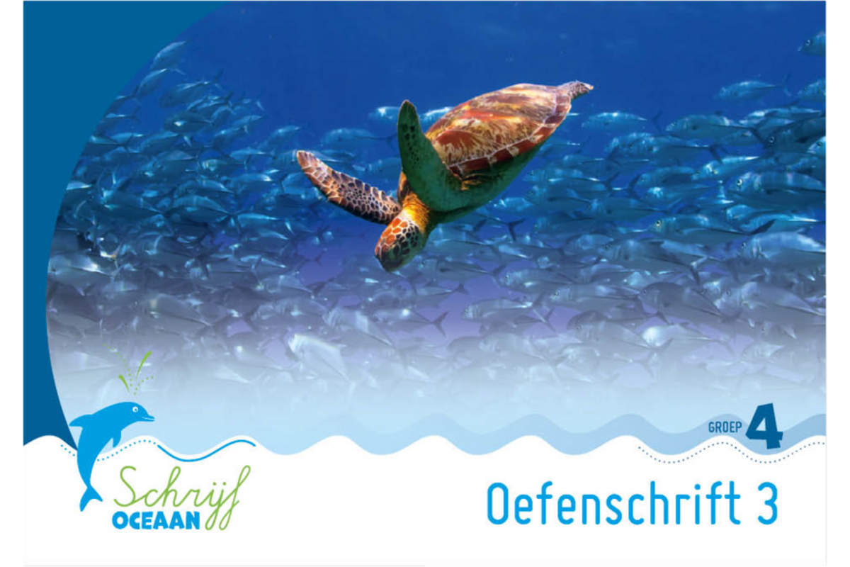SchrijfOceaan groep 4 Oefenschrift 3 (5 stuks)