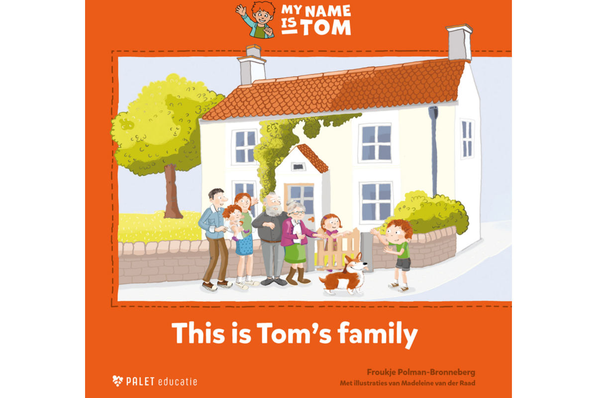 My name is Tom 2 prentenboek This is my family