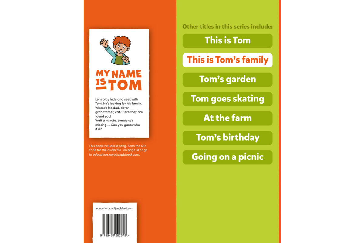 My name is Tom 2 prentenboek This is my family