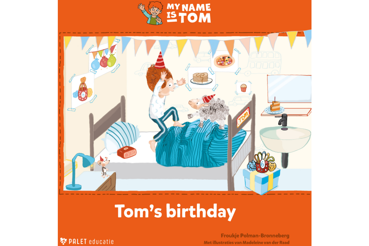 My name is Tom 2 prentenboek Tom’s birthday