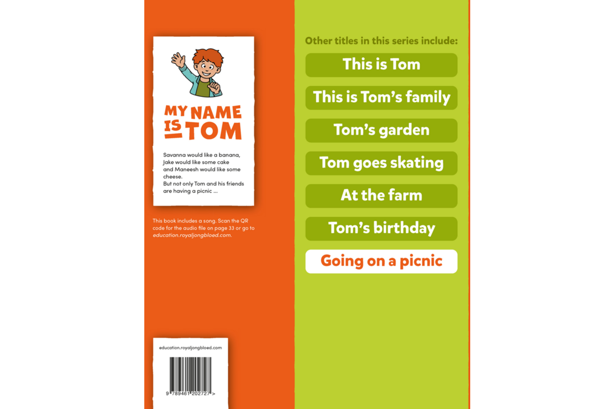 My name is Tom 2 prentenboek Going on a picnic