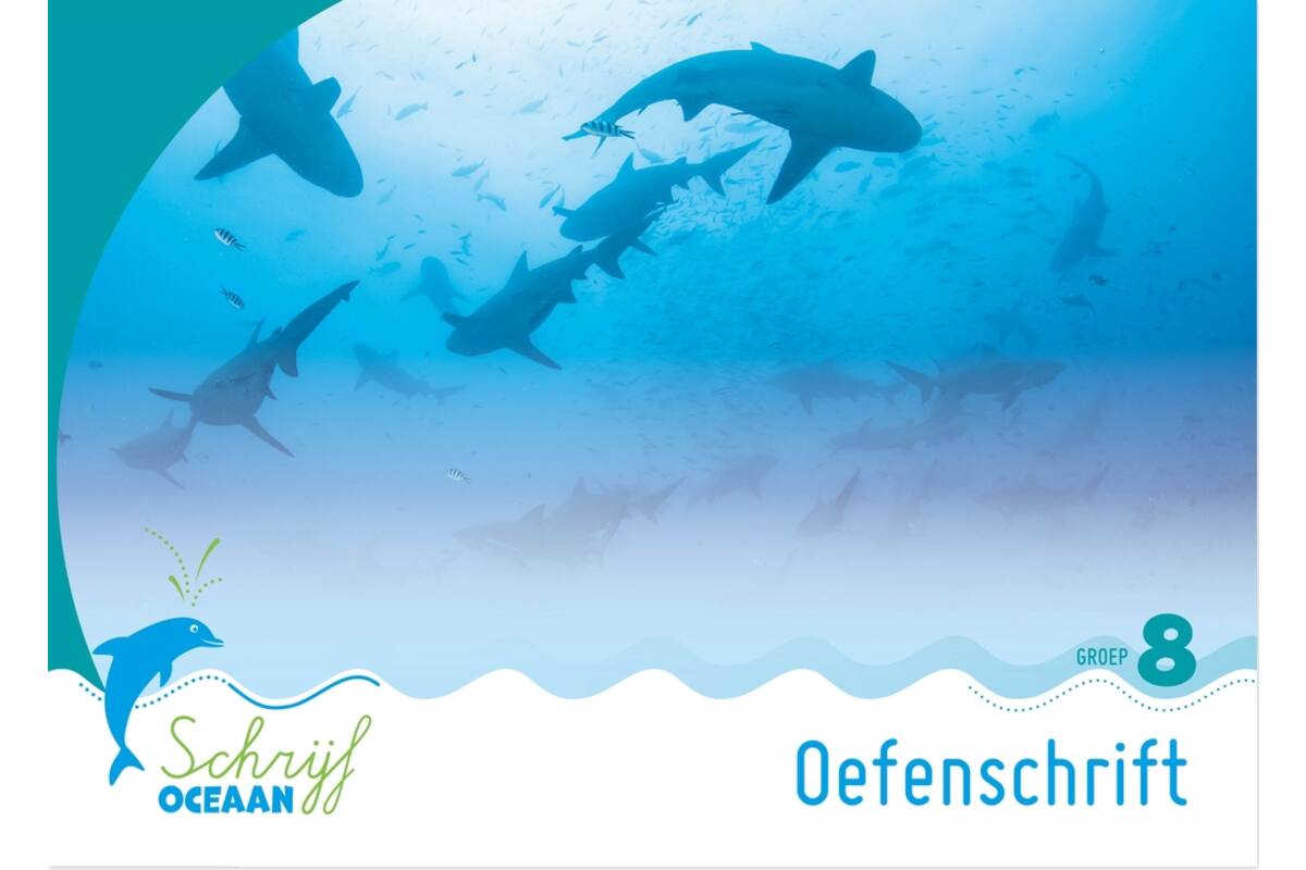 SchrijfOceaan groep 8 Oefenschrift (5 stuks)