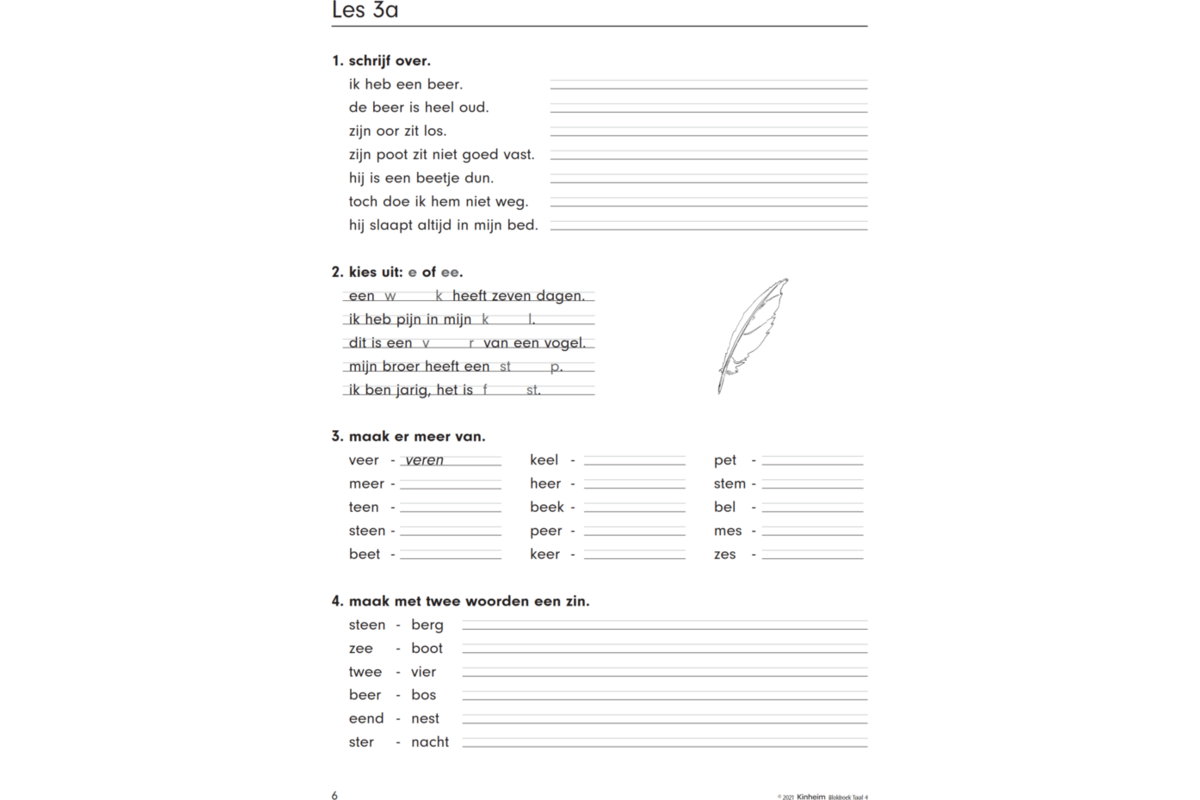 Blokboek taal groep 4