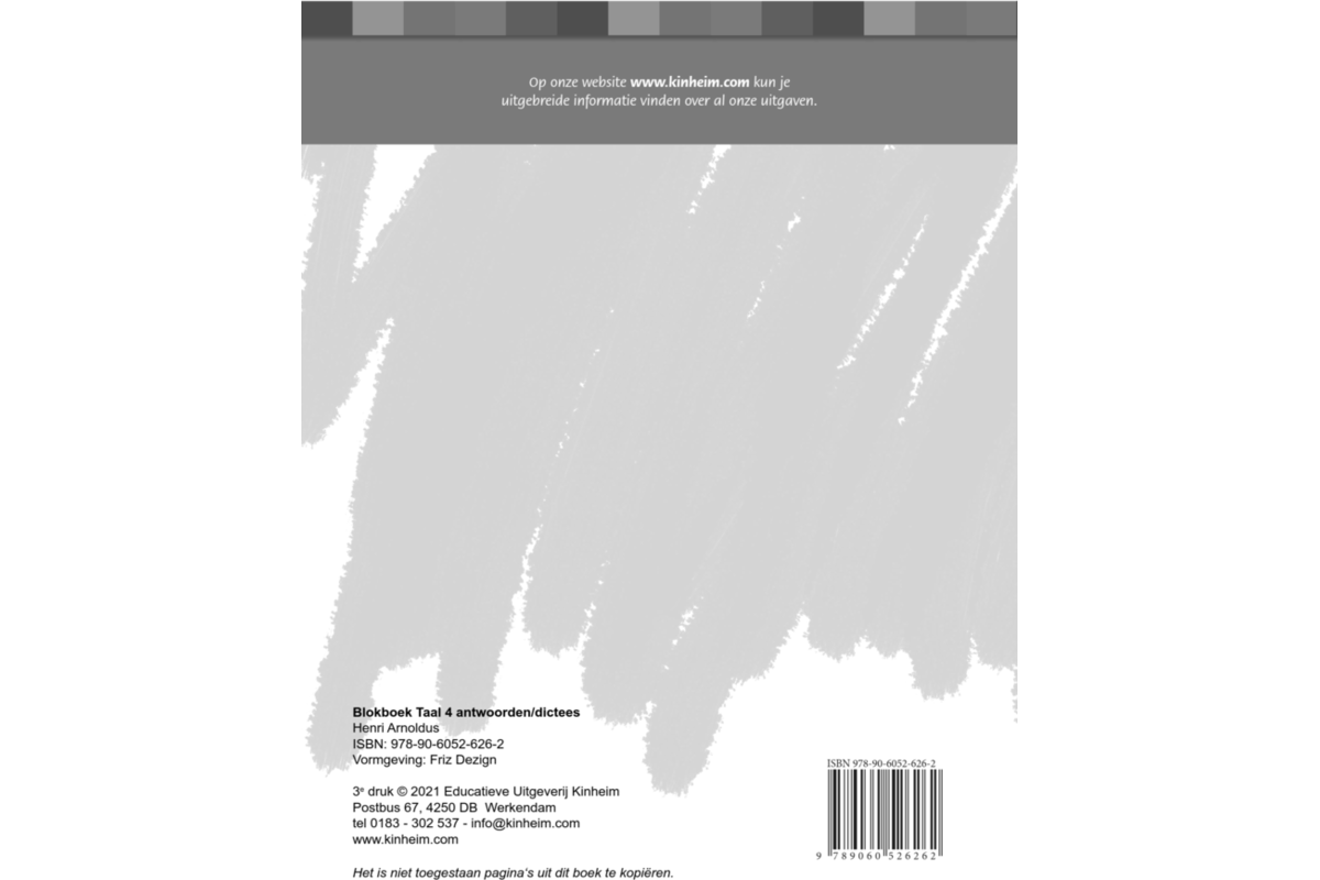 Blokboek taal groep 4 antwoorden en dictees