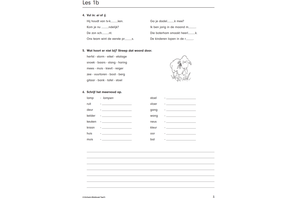 Blokboek taal groep 5