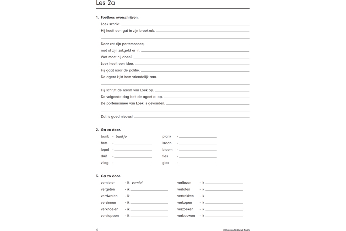 Blokboek taal groep 5