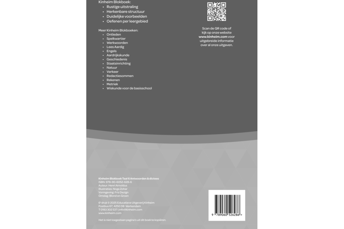 Blokboek taal groep 6 antwoorden en dictees