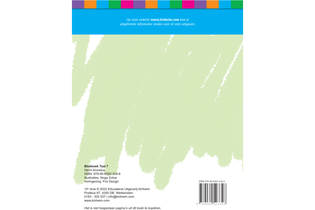 Blokboek taal groep 7