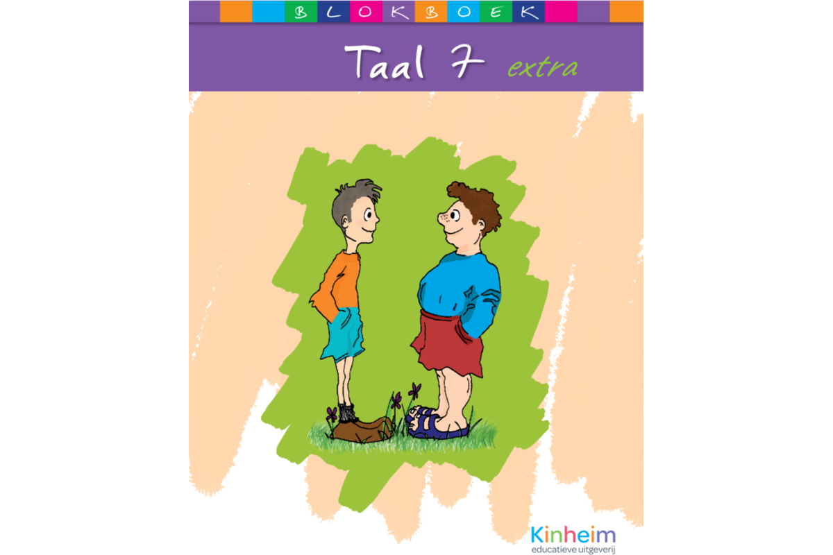 Blokboek taal groep 7 extra (5 stuks)