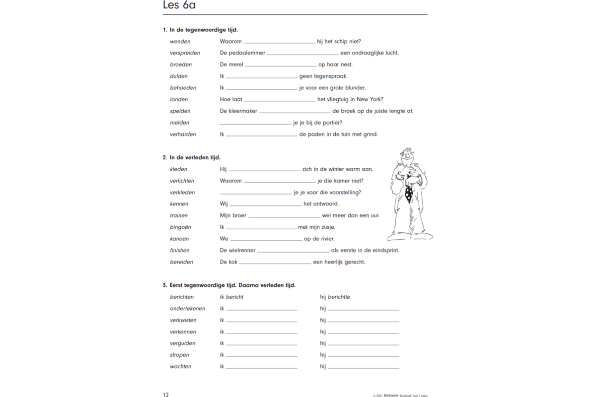 Blokboek taal groep 7 extra (5 stuks)