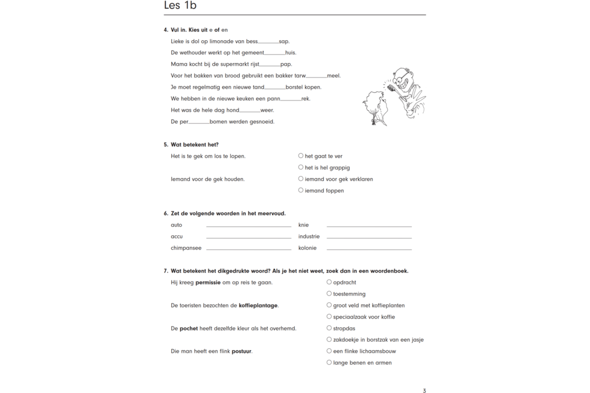 Blokboek taal groep 8 extra (5 stuks)