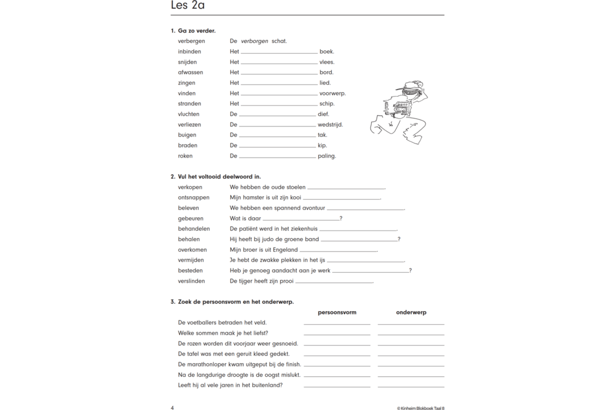 Blokboek taal groep 8