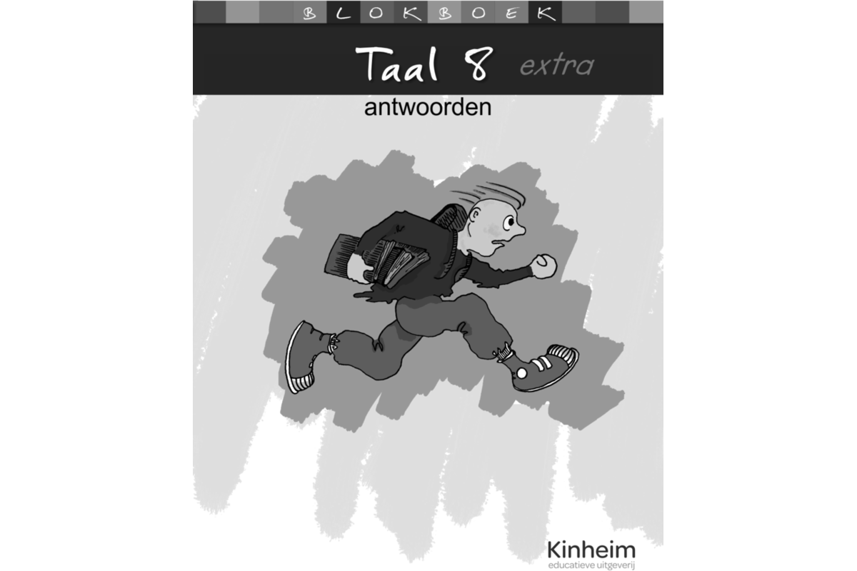 Blokboek taal groep 8 extra antwoorden en dictees