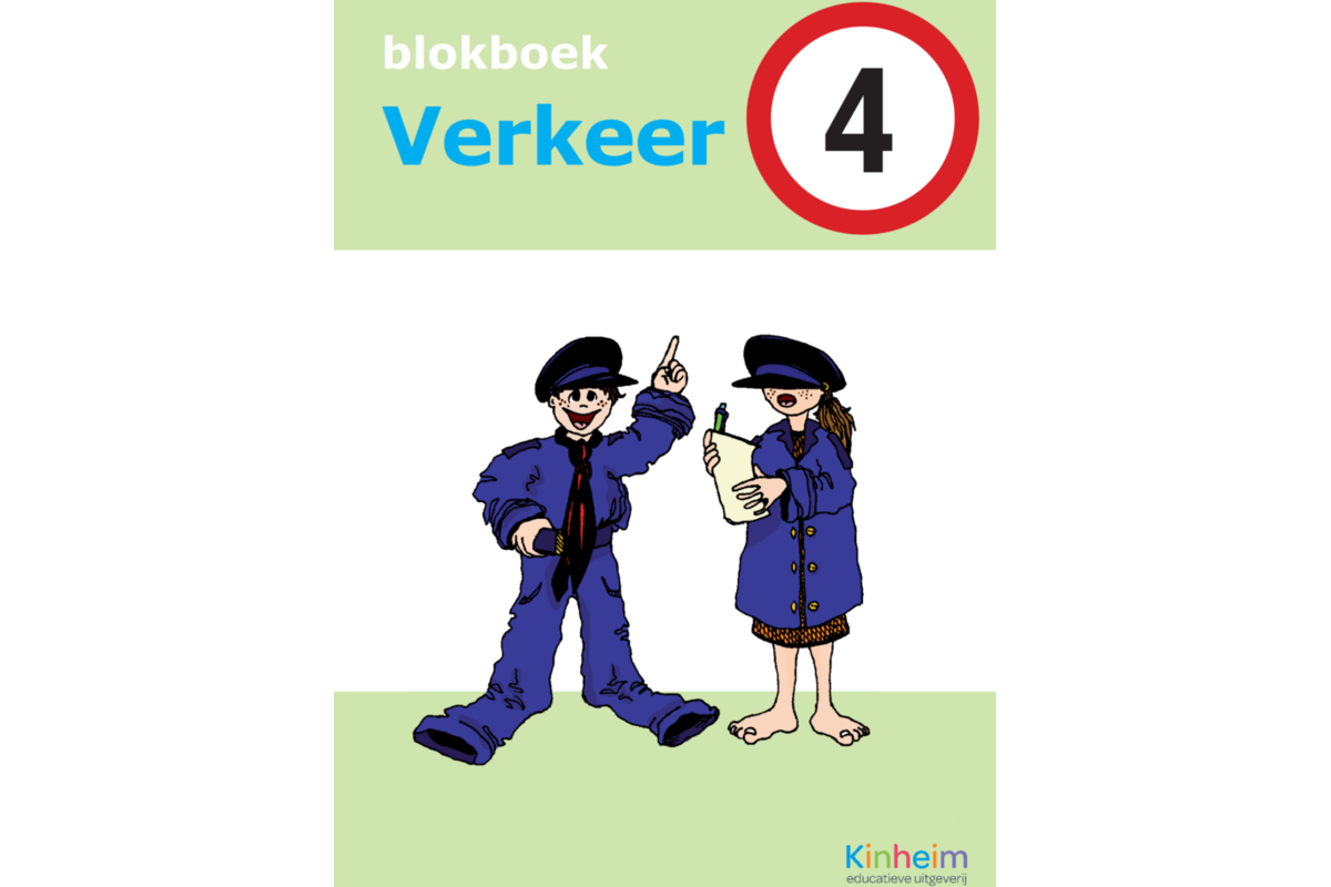 Blokboek verkeer groep 4 (5 stuks)