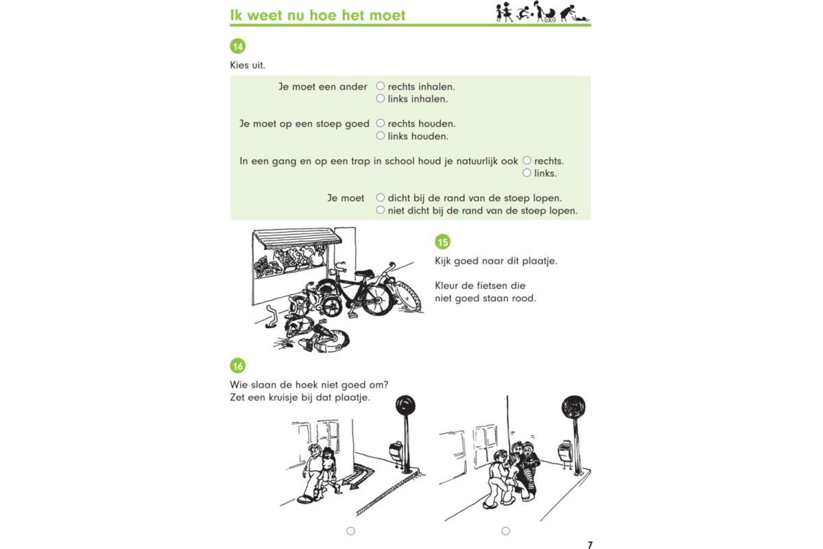 Blokboek verkeer groep 4 (5 stuks)