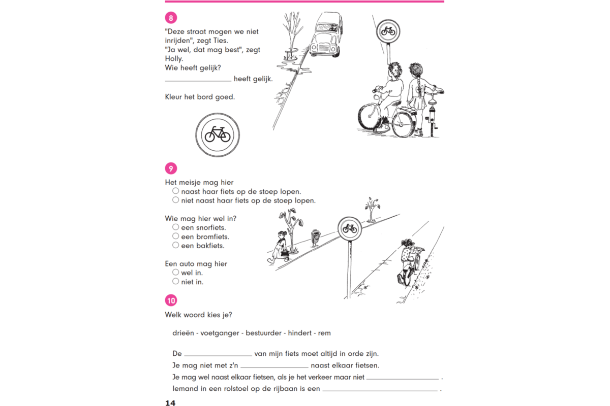 Blokboek verkeer groep 5