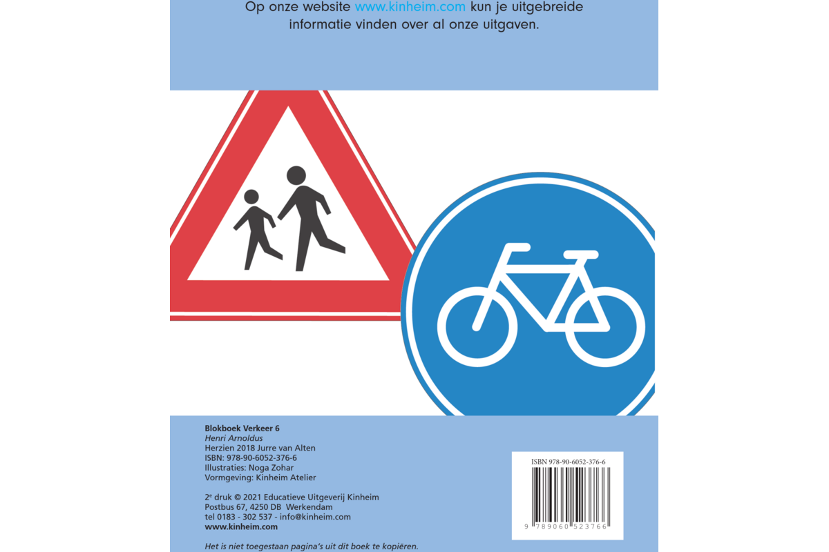 Blokboek verkeer groep 6 (5 stuks)