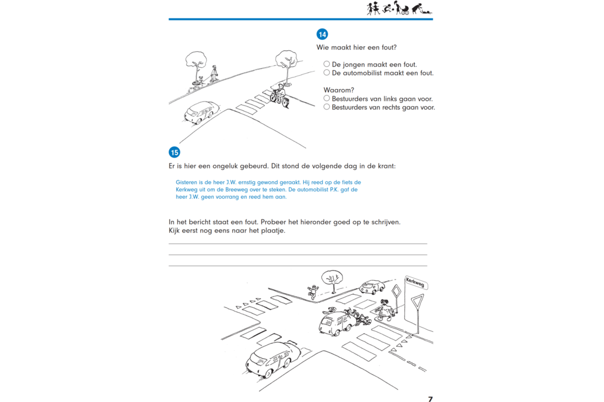 Blokboek verkeer groep 6 (5 stuks)