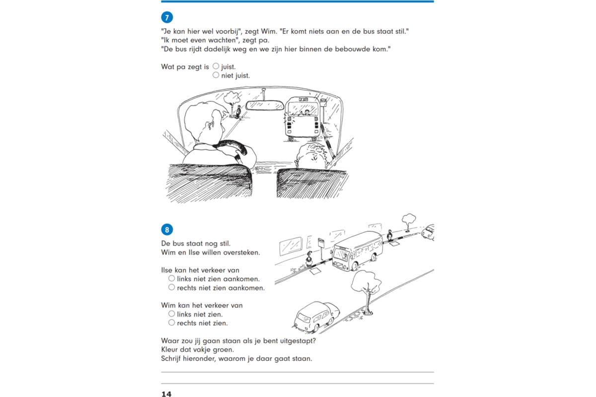 Blokboek verkeer groep 6 (5 stuks)