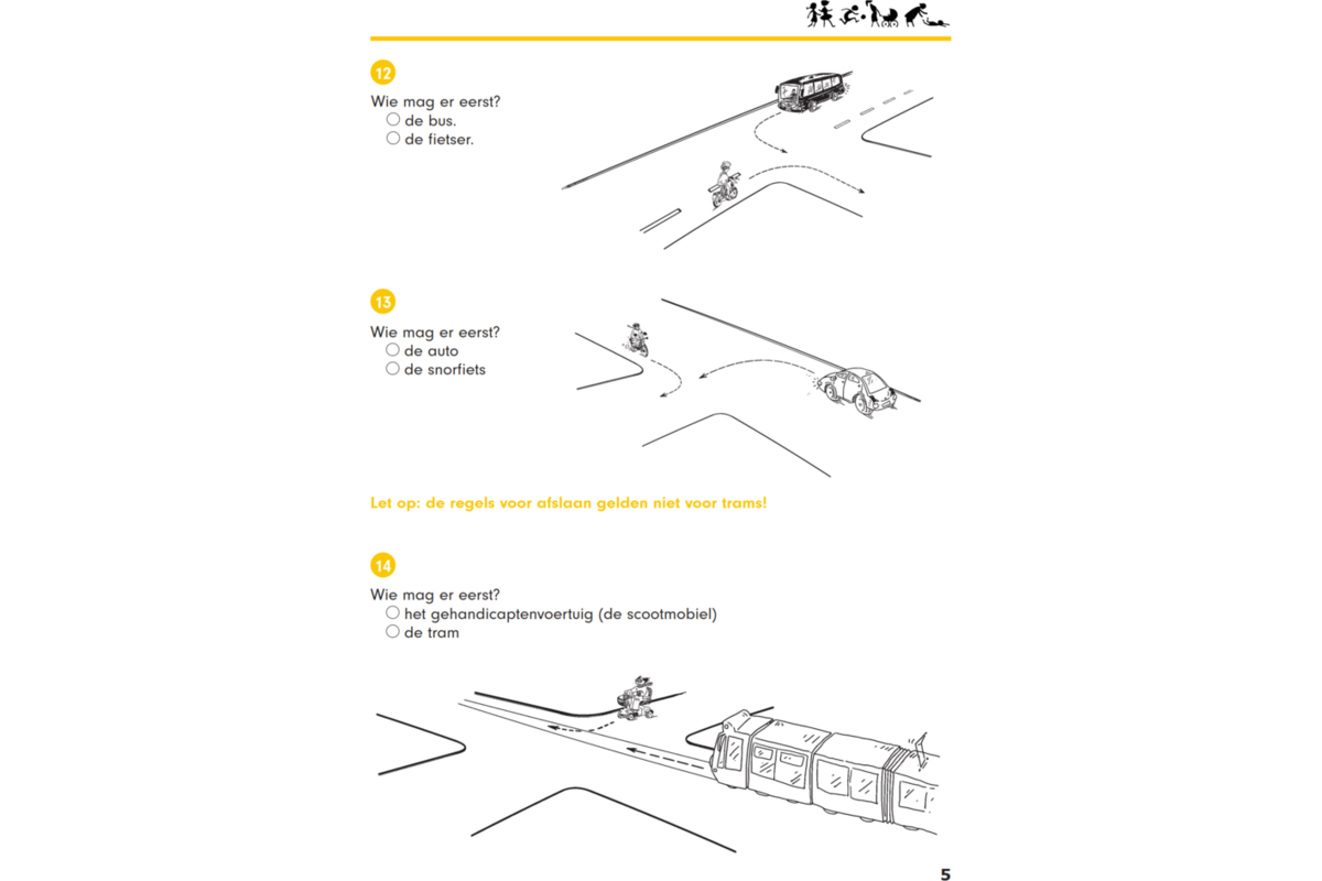 Blokboek verkeer groep 7 (5 stuks)