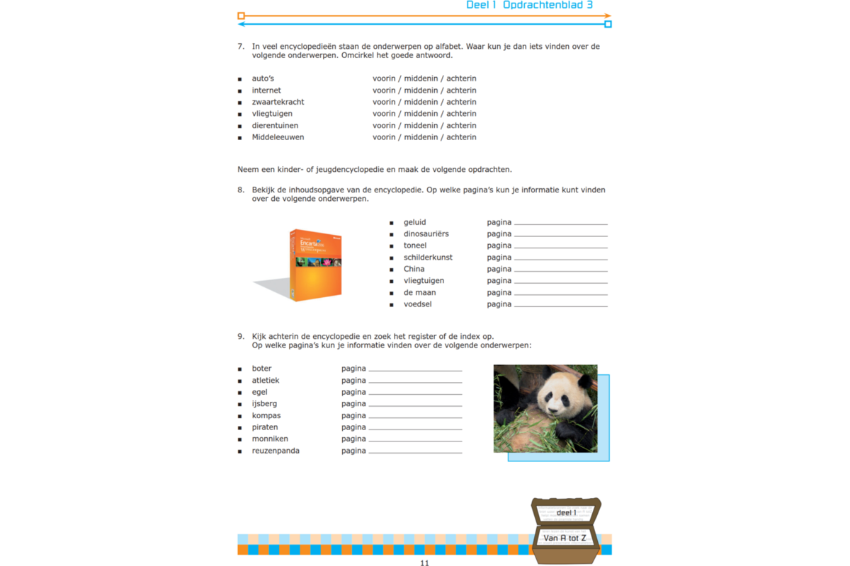 Een schat aan informatie (5 stuks)