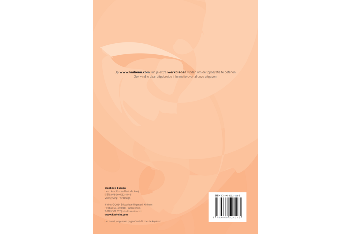 Blokboek aardrijkskunde Europa