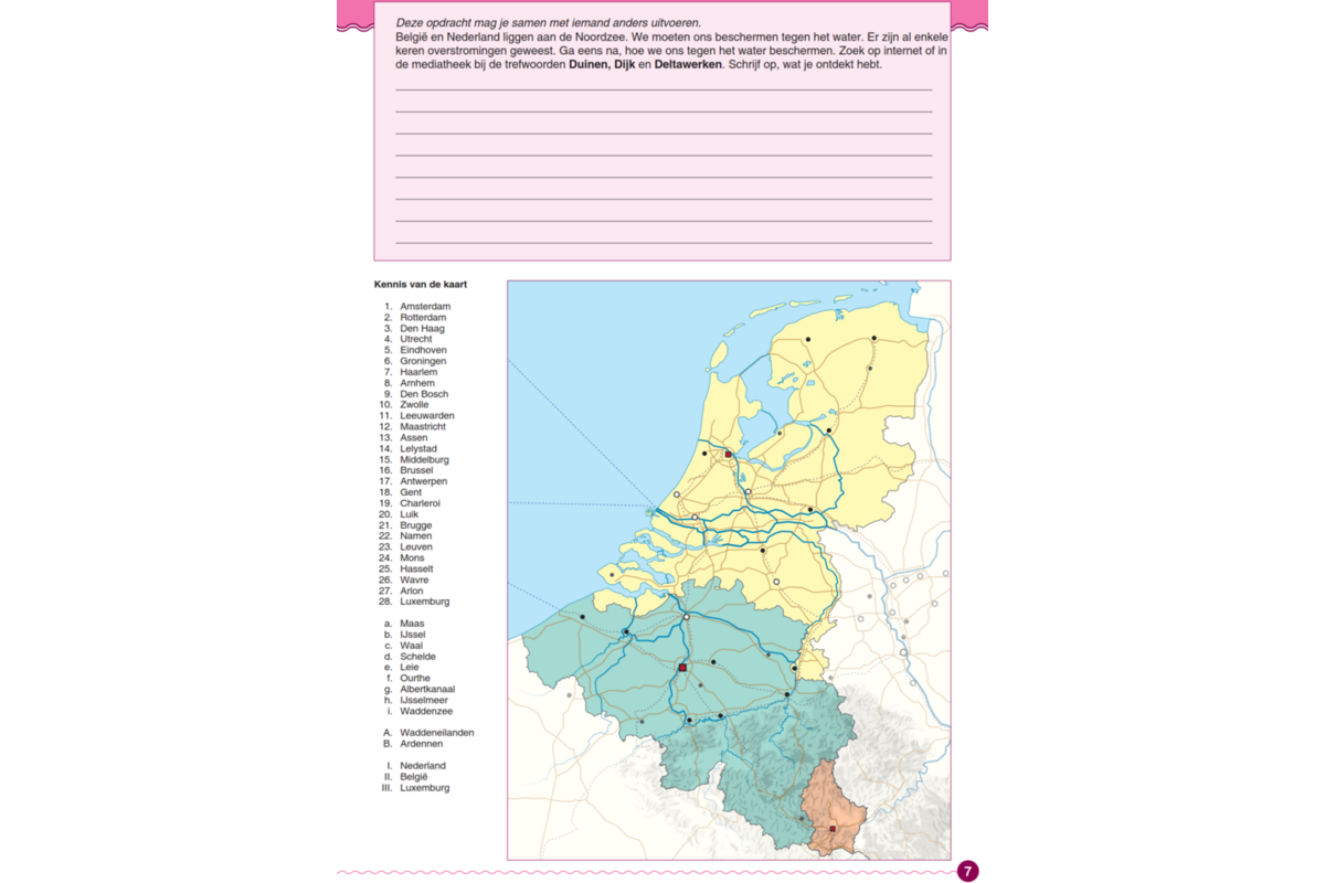 Blokboek aardrijkskunde Europa