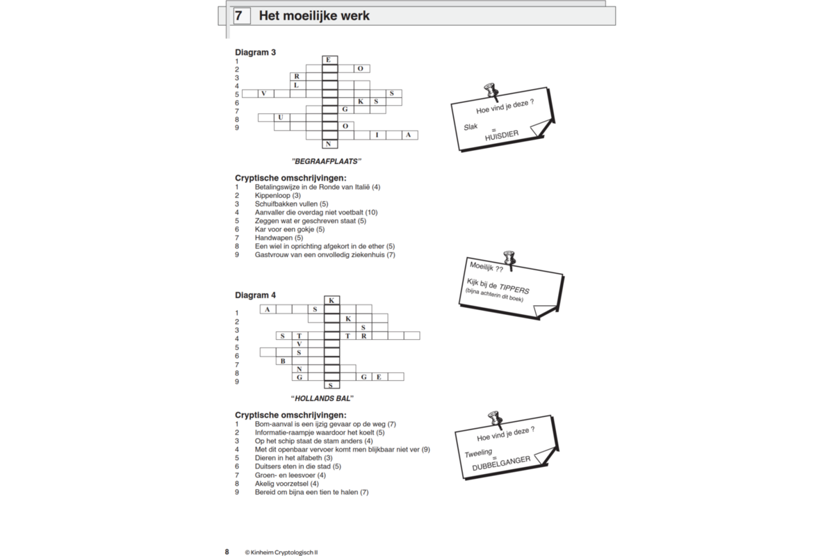 Cryptologisch 2 (incl. antw.) (5 stuks)