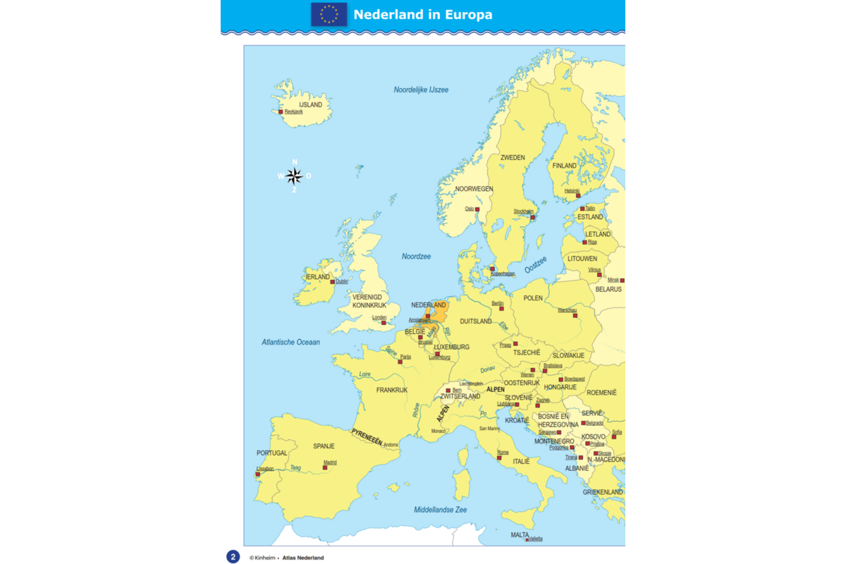 Atlas van Nederland herziene uitgave