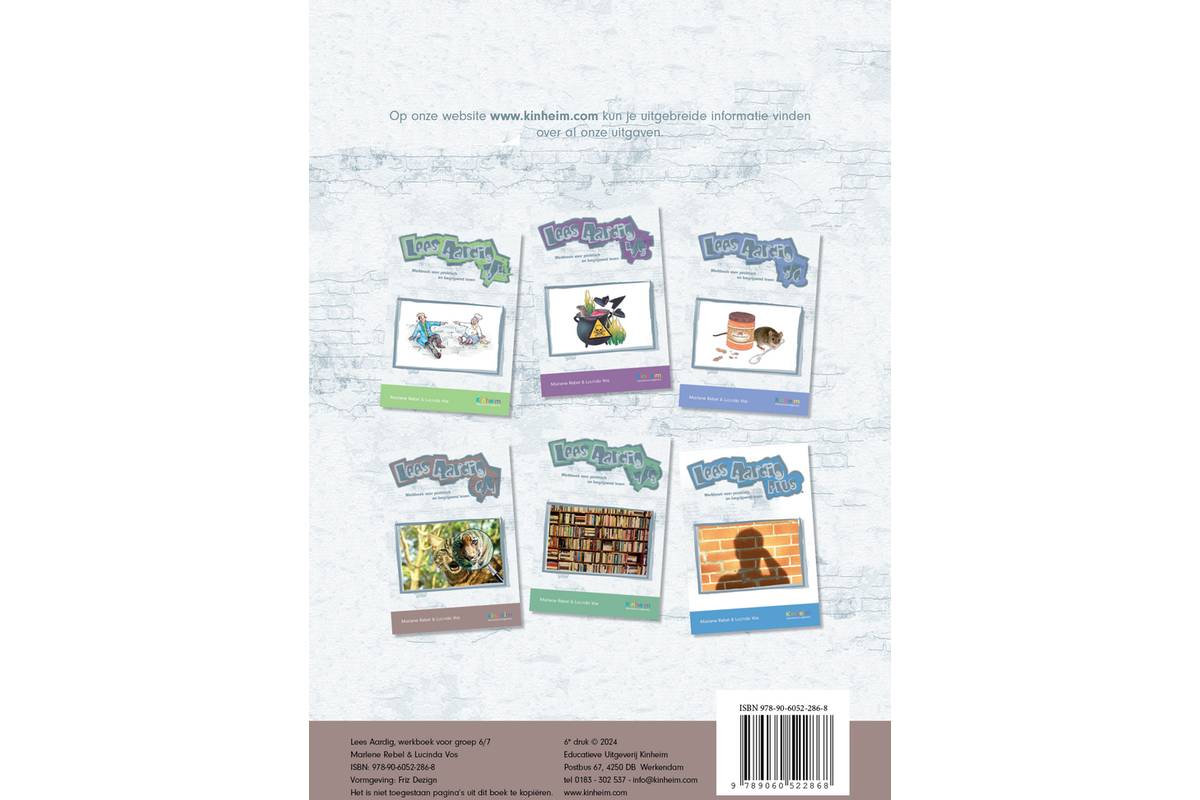 Blokboek Lees Aardig groep 6-7 (5 stuks)
