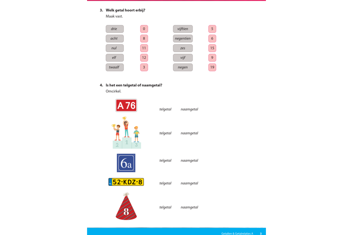 Kerndoeltrainer Getallen & Getalrelaties A (5 stuks)
