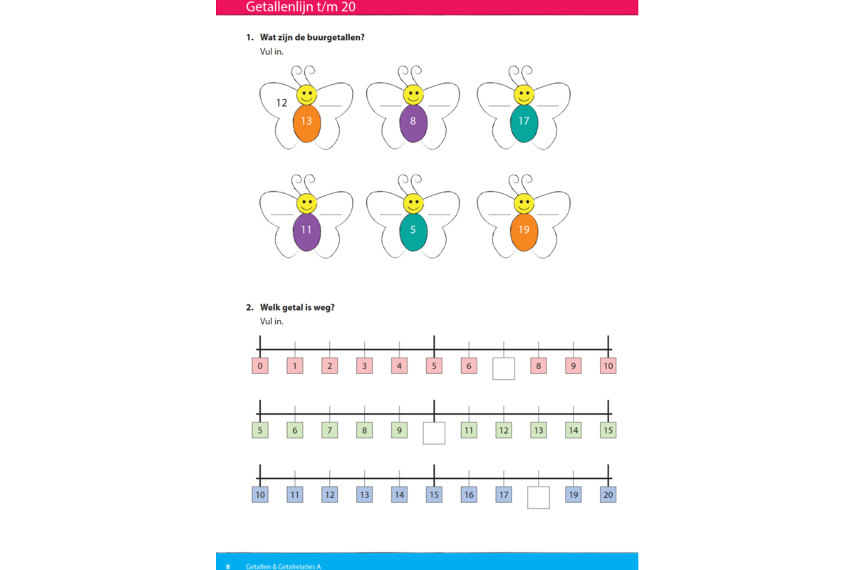 Kerndoeltrainer Getallen & Getalrelaties A (5 stuks)