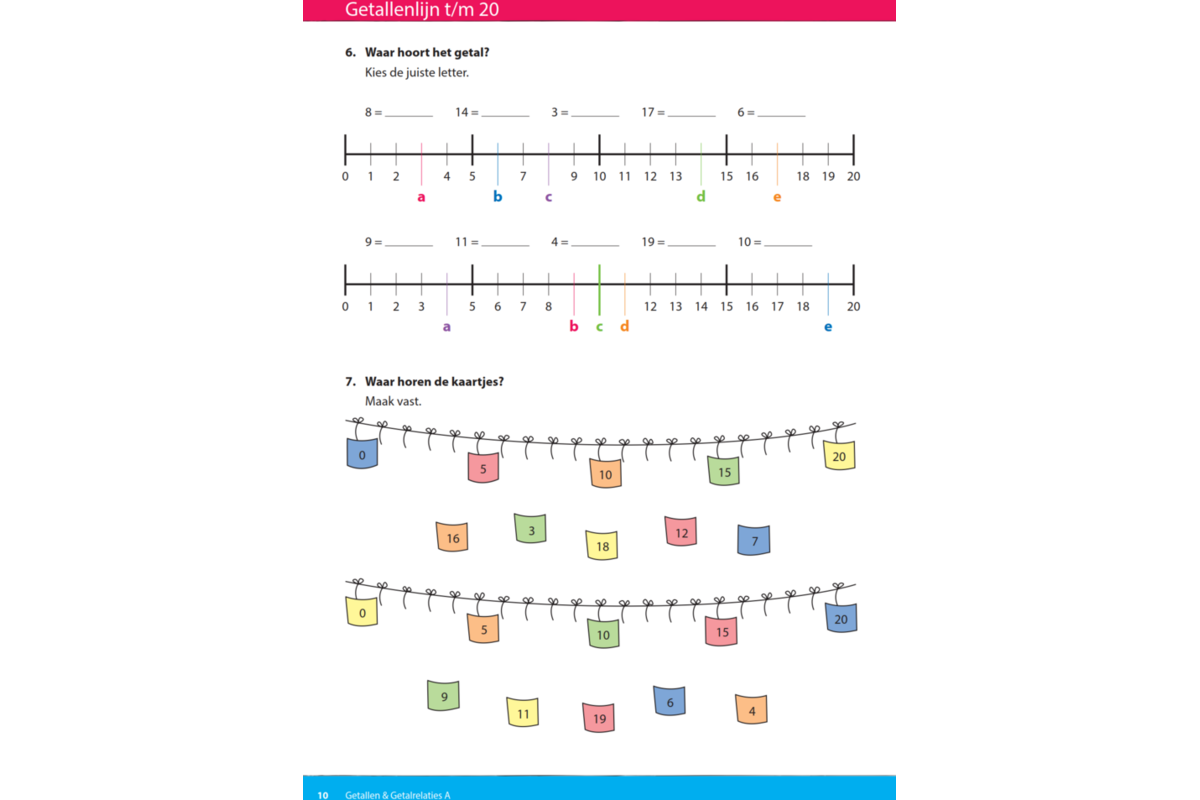 Kerndoeltrainer Getallen & Getalrelaties A (5 stuks)