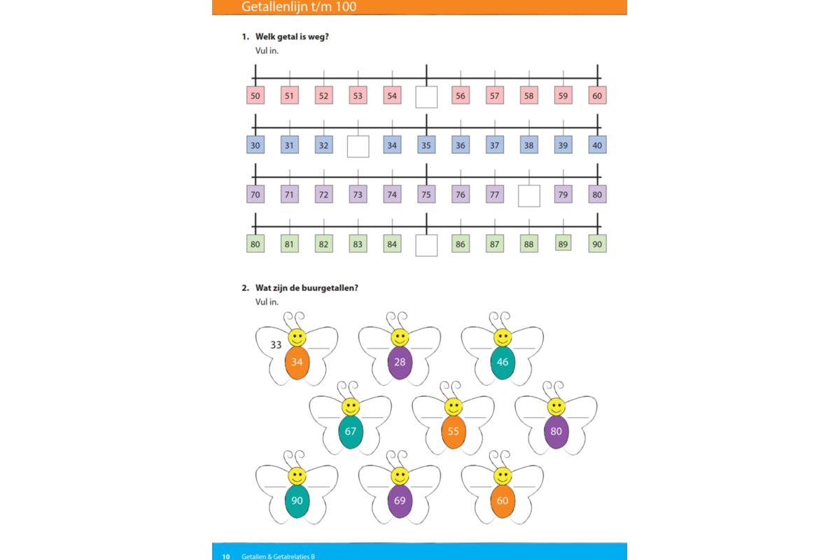 Kerndoeltrainer Getallen & Getalrelaties B (5 stuks)