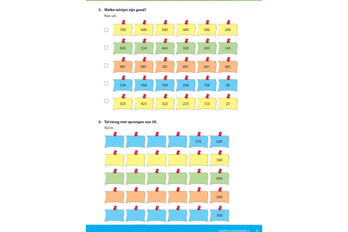 Kerndoeltrainer Getallen & Getalrelaties C (5 stuks)