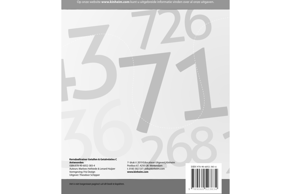 Kerndoeltrainer Getallen & Getalrelaties C antwoorden