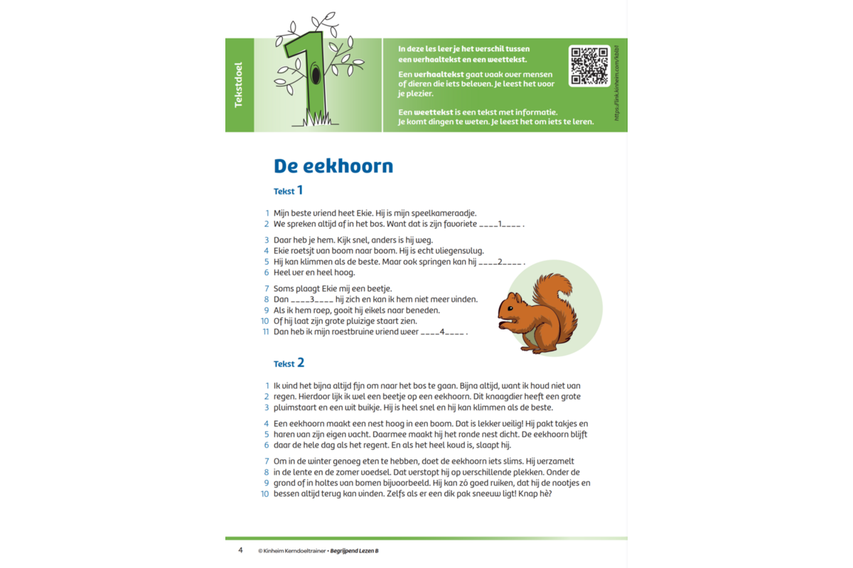 Kerndoeltrainer Begrijpend Lezen B
