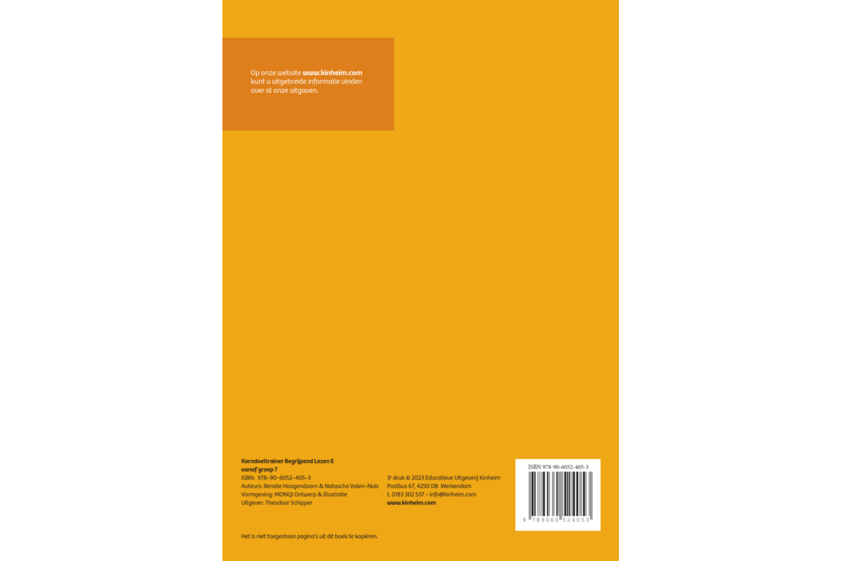Kerndoeltrainer Begrijpend Lezen E (5 stuks)