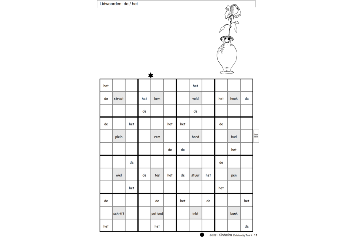 Zelfstandig taal 4 werkboek (5 stuks)