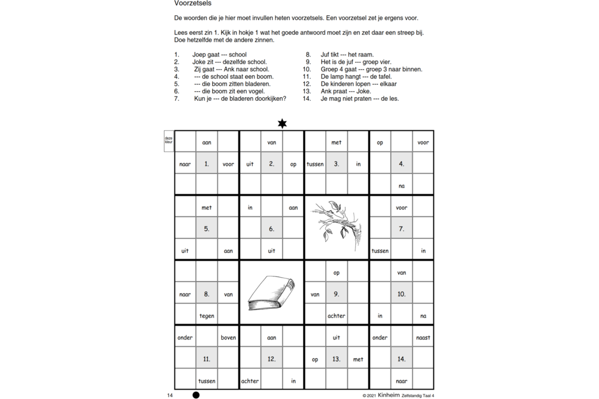 Zelfstandig taal 4 werkboek (5 stuks)