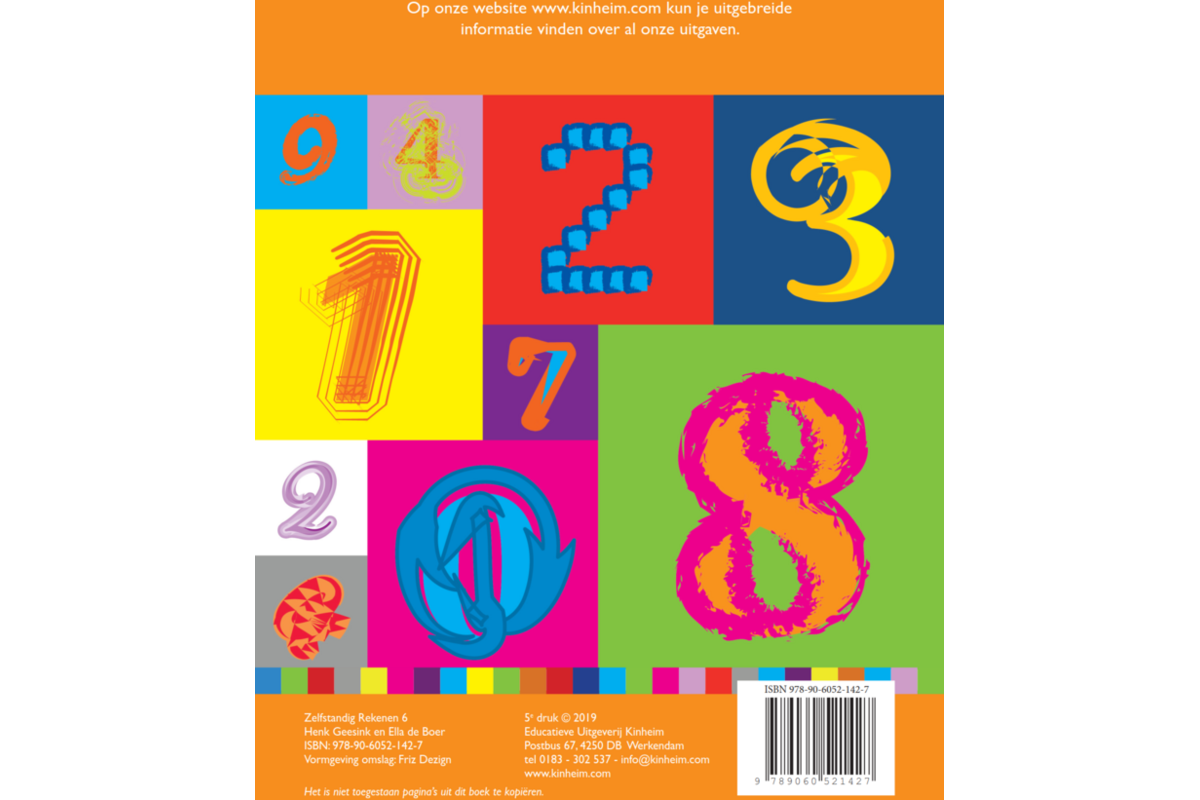Zelfstandig rekenen 6 werkboek (5 stuks)