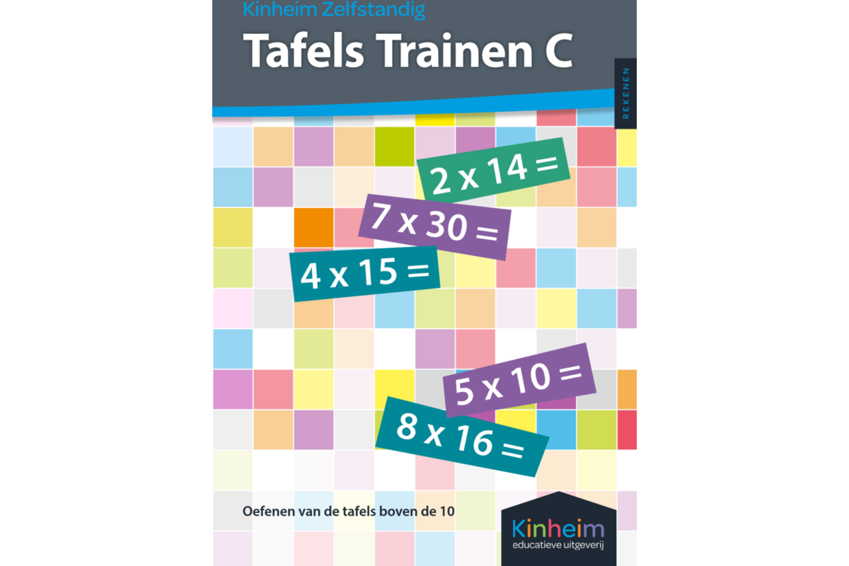 Zelfstandig tafels trainen C (5 stuks)