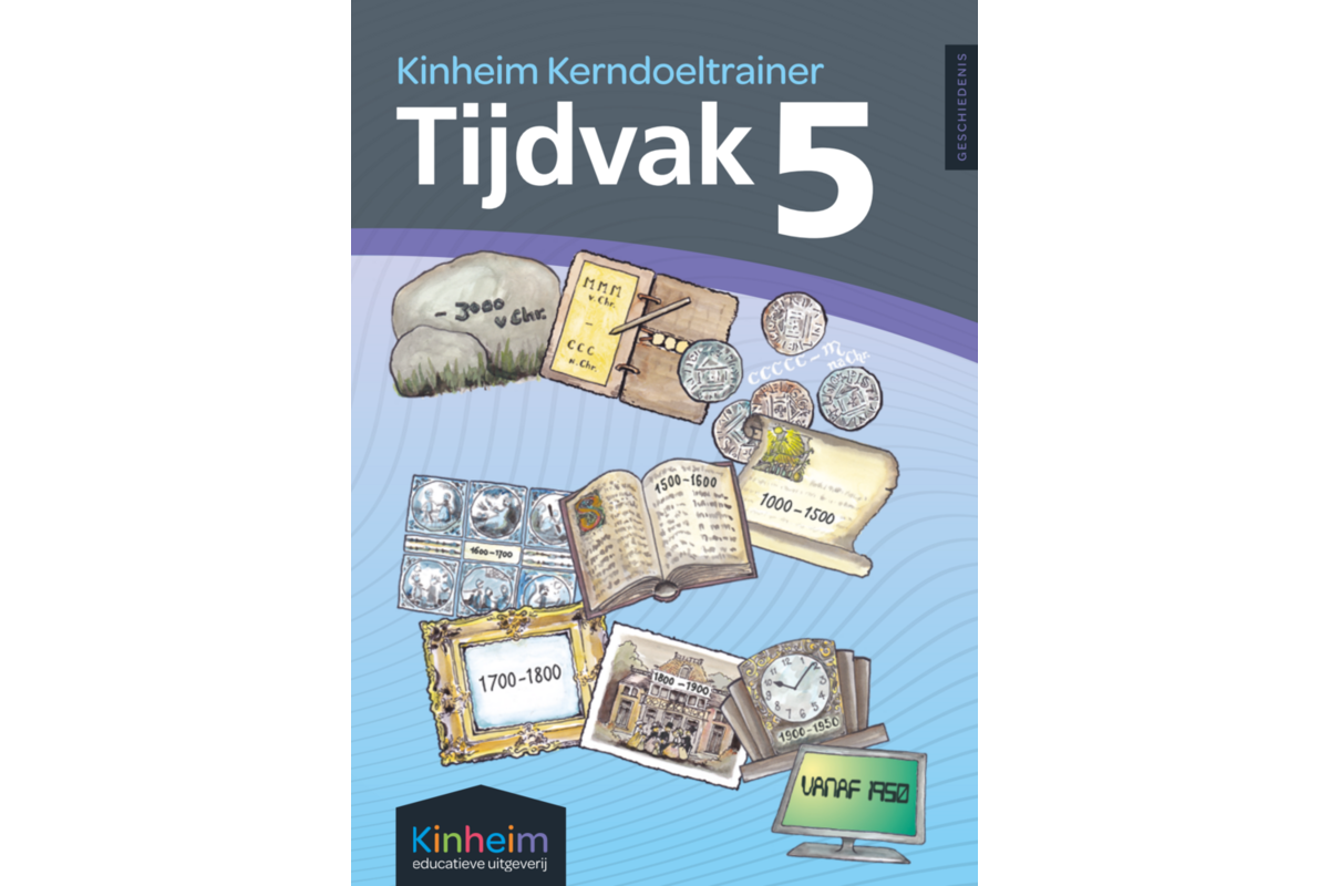 Kerndoeltrainer Tijdvak werkboek groep 5 (5 stuks)