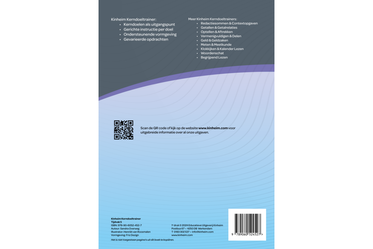 Kerndoeltrainer Tijdvak werkboek groep 5 (5 stuks)