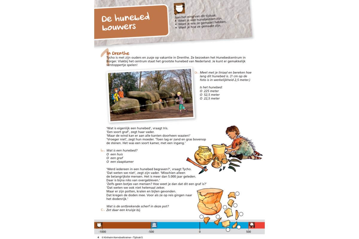 Kerndoeltrainer Tijdvak werkboek groep 5 (5 stuks)