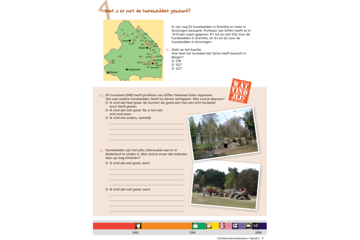 Kerndoeltrainer Tijdvak werkboek groep 5 (5 stuks)